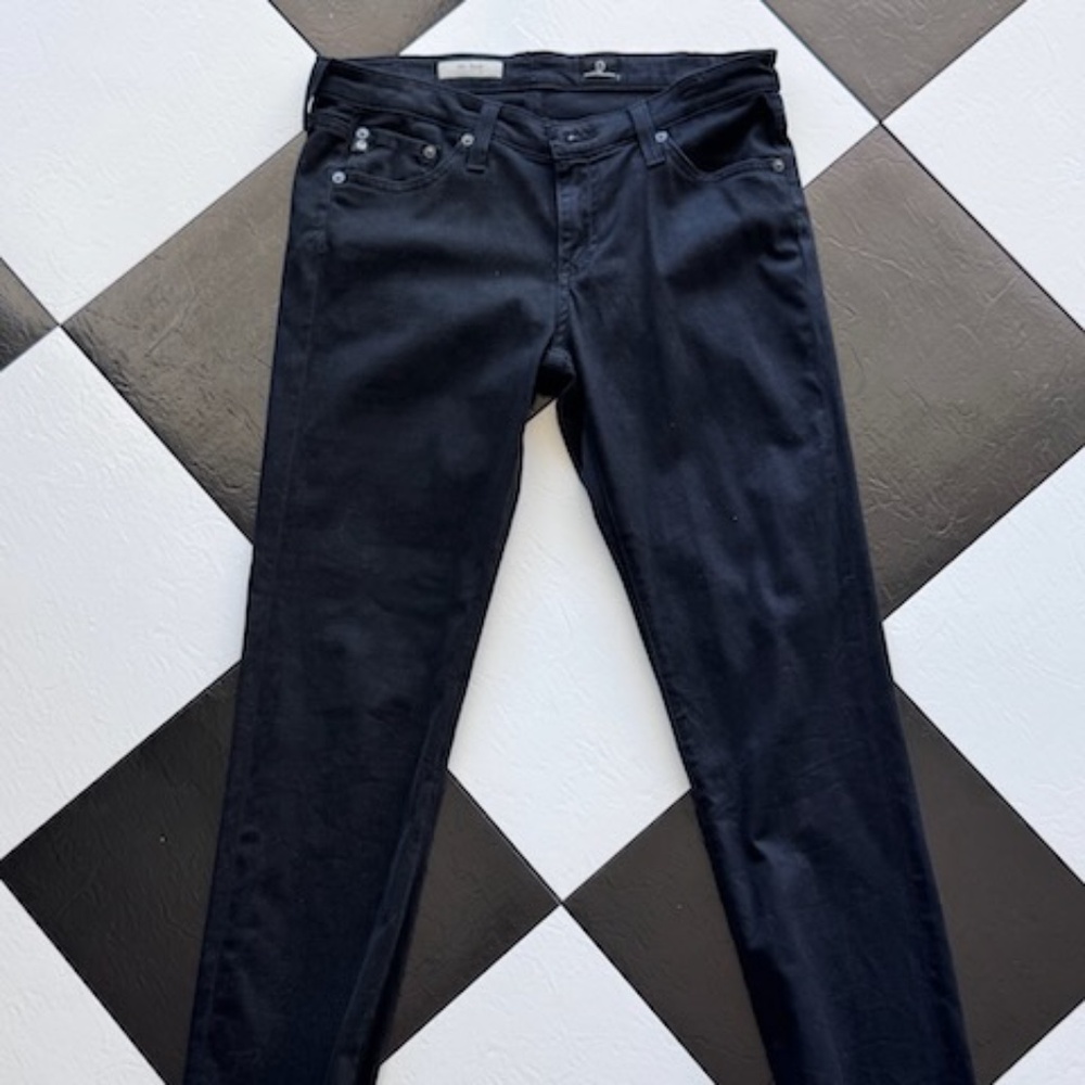 AG ADRIANO GOLDSCHMIED THE STILT CIGARETTE Sateen Pants